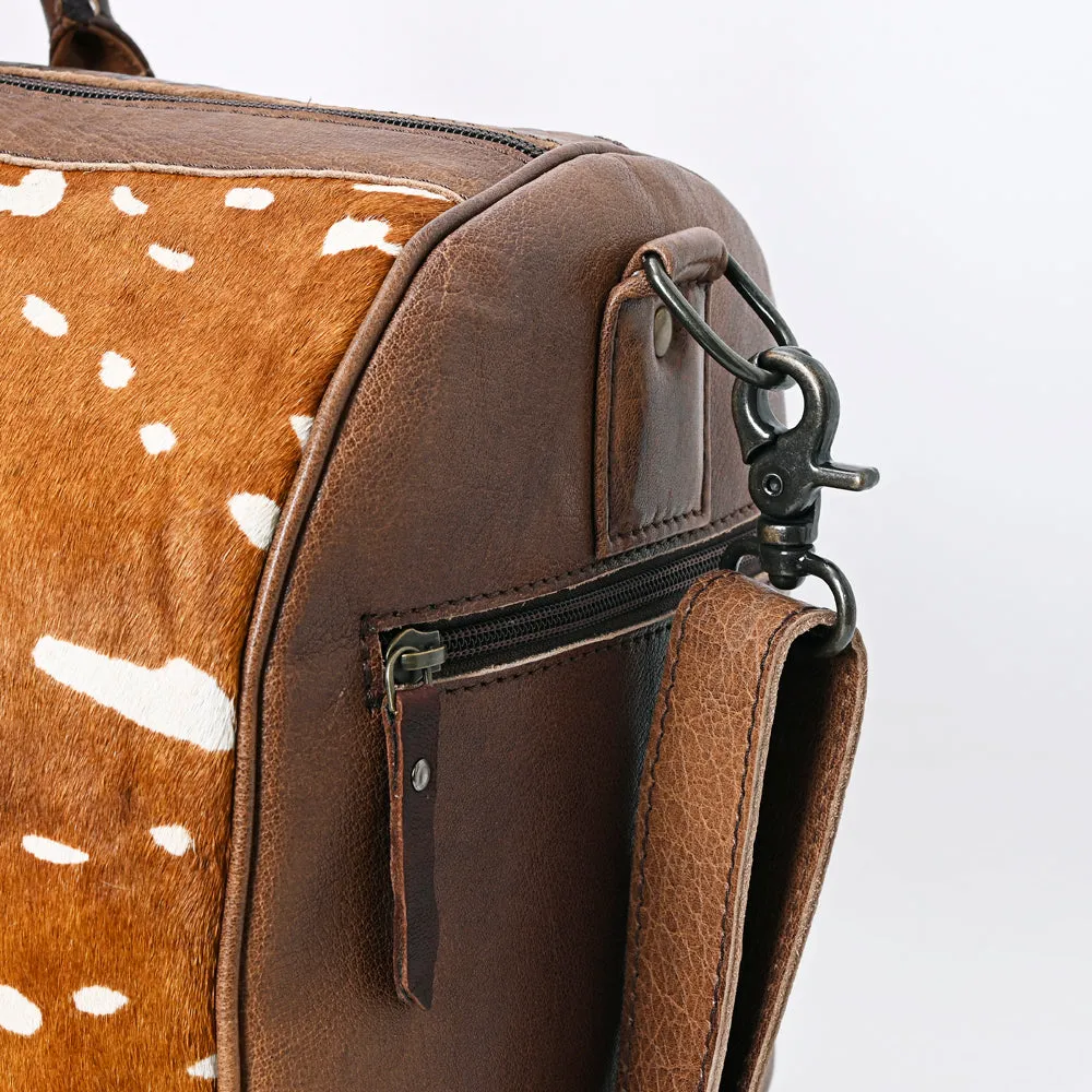 American Darling ADBGS174H Duffel Hair-On Genuine Leather Women Bag Western Handbag Purse