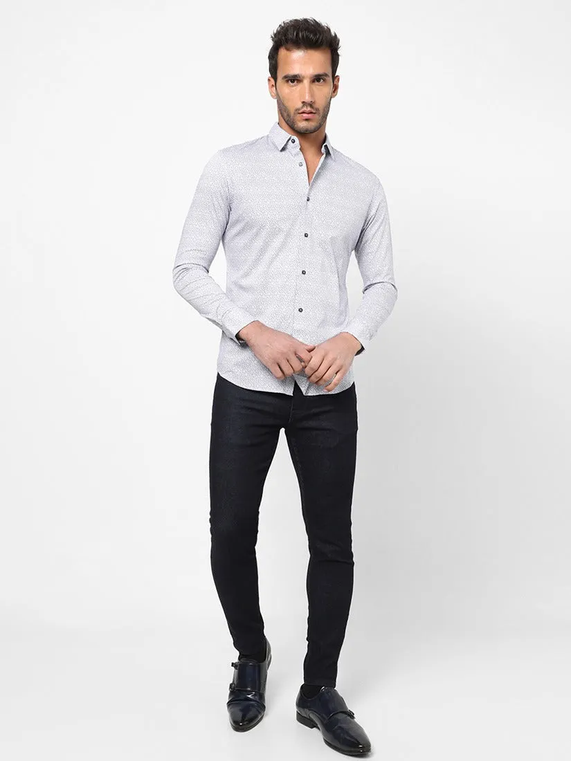 Men's Micro Ditsy Printed Shirt