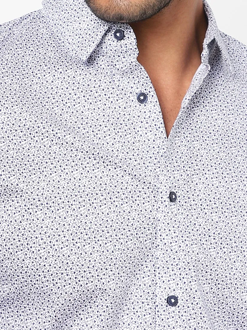 Men's Micro Ditsy Printed Shirt