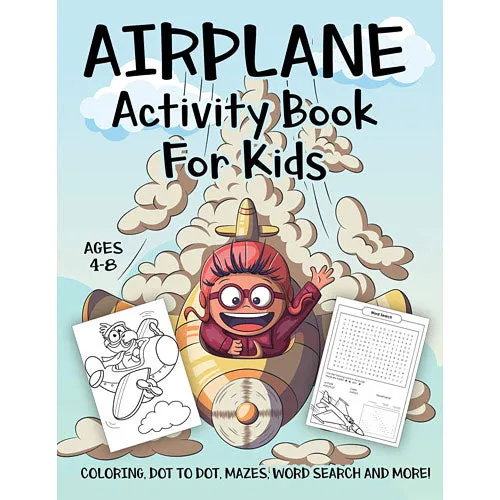 My Airplane Trip Activity Book